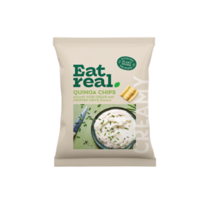 (LARGE BOX) EAT REAL QUINOA SOUR CREAM & CHIVES 10*80G*10 (NSR-CASE)(DD PROMOTION)