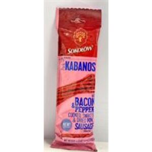 SOKOLOW - KABANOS WITH BACON & PEPPER 120G*20