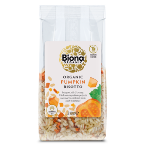 Biona Proc Pumpkin Risotto Organic - 8x210g (05032722657342) (NSR-CASE)