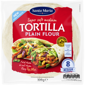 SANTA MARIA PLAIN TORTILLA - 320G*12