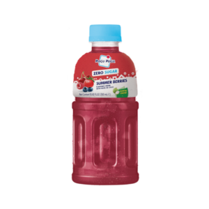 (PROMOTION)MOGU MOGU SUMMER BERRIES SUGAR FREE - 320ML*6 (NSR-6 PIECES)