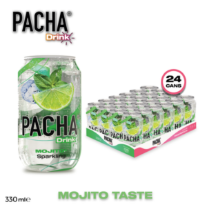 PACHA SPARKLING MOJITO (CANS) - 330ml *24