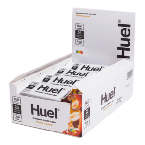 HUEL COMPLETE NUTRITIONAL BAR - PEANUT CARAMEL 12*55G (NSR CASE)