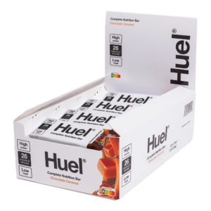 HUEL COMPLETE NUTRITIONAL BAR - CHOCOLATE CARAMEL 12*55G (NSR CASE)