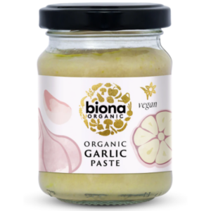 Biona Garlic Paste Organic - 6x130g (0 50327 226 656826) (NSR-CASE)~~