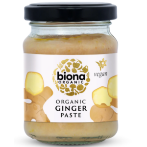 Biona Ginger Paste Organic - 6x130g (0 50327 226 657090) (NSR-CASE)~~
