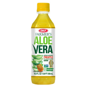 Okf Farmers Aloe Vers Pinapple 500ML X 20~~