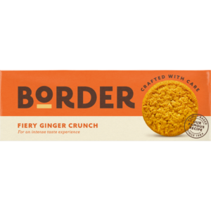 Border Fiery Ginger Crunch(1710) - 135g*12 (NSR-PIECES)