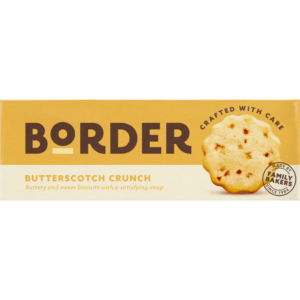 Border Butterscotch Crunch(1277) 135g*12 (NSR-PIECES)