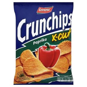 LORENZ CRUNCHIPS (LARGE BAGS) - XCUT PAPRIKA - 12x130g