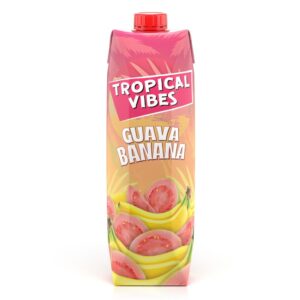 TROPICAL VIBES GUAVA BANANA - 1 L*6