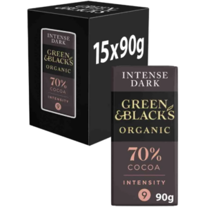 Green & Blacks FT Dark Choc 70% 90g*15 (NSR-CASE)