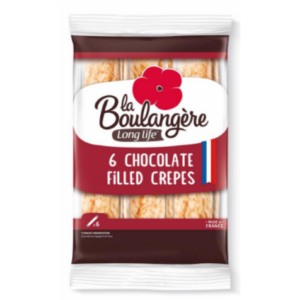 La Boulangere Chocolate Filled Crepes - 192G X 10