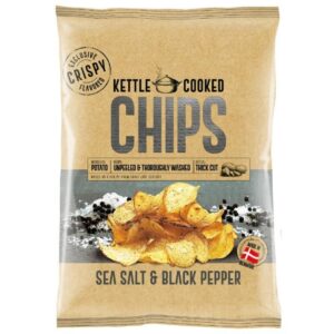 Kettle Cooked Chips Black Pepper 150G*8 (NSR-CASE)