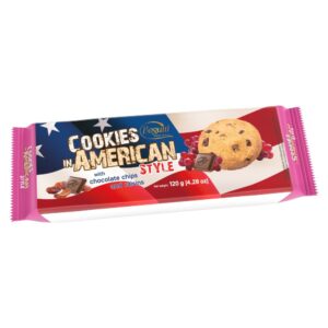 Bogutti American Cookies Chocolate and Raisins - 120G X 20