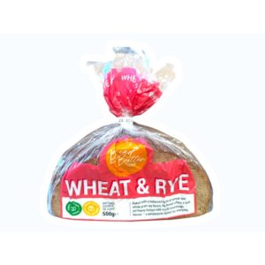 Bread & Butter Loaf - Wheat Rye Bread Traditional - 500G X 5