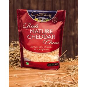 Garstang Grated Mature White Cheddar 180g*10