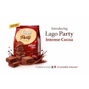 Lago Party Wafers Intense Cocoa 200g*10