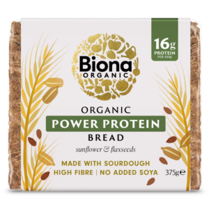 Biona Power Protein Bread Organic - 375g*8 (NSR-CASE)