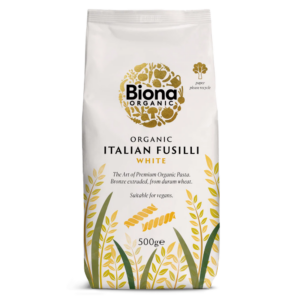 Biona White Fusilli Pasta Organic - 12x500g (NSR-CASE)