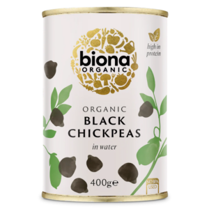 Biona Black Chickpeas Organic - 400g*6 (NSR-CASE)
