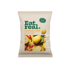 (LARGE BOX) EAT REAL HUMMUS CHILLI LEMON 10*110G*10