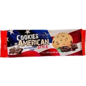 BOGUTTI AMERICAN COOKIES CHOCOLATE - 120G*20 (FP)