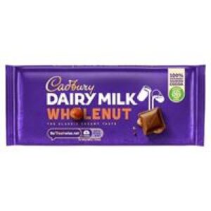 CADBURY DAIRY MILK - WHOLENUT - 55G*48