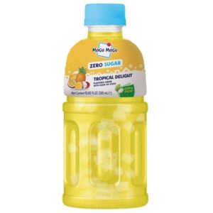 (PROMOTION) MOGU MOGU TROPICAL DELIGHT SUGAR FREE - 320ML*6 (NSR-6 PIECES)