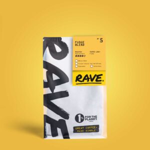 RAVE Fudge Blend Small (WHOLE BEAN) - 250g*6 (NSR-PIECES)