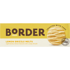 Border Lemon Drizzle Melts - 150g*12 (NSR-PIECES)