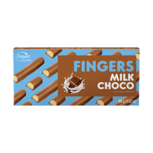 Bogutti Fingers - Milk Chocolate - 100G X 18 (FP)