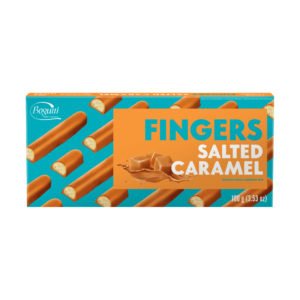 Bogutti Fingers - Salted Caramel - 100G X 18 (FP)
