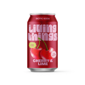 Living Things - Cherry & Lime Soda - 330ml*12 (NSR-CASE)