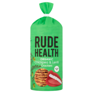 Rude Health Chickpea & Lentil Crackers 120g*8 (NSR-PIECES)