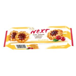 Bogutti Next Cookies with Cherry Fillings 160g*25