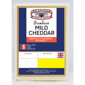 (LARGE) ENGLISH MILD CHEDDAR  CHEESE (BLUE) - 320g*20