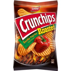 LORENZ CRUNCHIPS (LARGE BAGS) - SMOKEY PAPRIKA - 120g*12