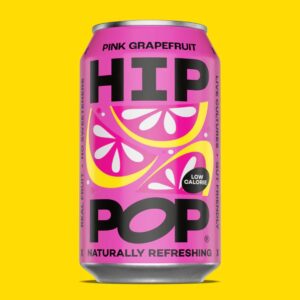 (PROMOTION - £2.10 OFF) Hippop Soda Pink Grapefruit Living 330ml*12 (NSR-CASE)