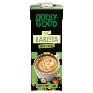 Oddlygood Barista Oat Drink Hazelnut 1l*6 (NSR-CASE) (FREE STOCK - MAX 1 case per customer)
