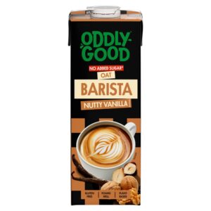 Oddlygood Barista Oat Nutty Vanilla 1L*6 (NSR-CASE) (FREE STOCK - MAX 1 case per customer)