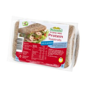 Mestemacher High Protein Toast Rolls 260g*12