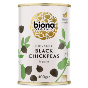 Biona Black Chickpeas Organic - 400g*6 (NSR-CASE)