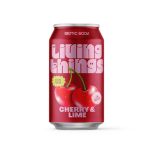 Living Things - Cherry & Lime Soda - 330ml*12 (NSR-CASE)
