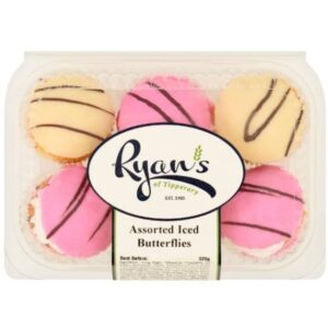 Ryan's 6PK Assorted Butterfly Buns - 230g*16