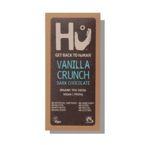 [PROMOTION - 15% Discount] HU Vanilla Crunch Dark Chocolate Organic Bar 60g*12 - (NSR-CASE)