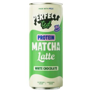[PROMOTION - 20% DISCOUNT] PerfectTed Matcha Protein Latte White Chocolate 250ml*12 (NSR-CASE)