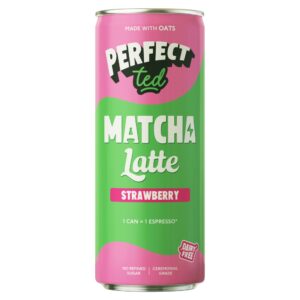 [PROMOTION - 20% DISCOUNT] PerfectTed Matcha Latte Strawberry 250ml*12 (NSR-CASE)