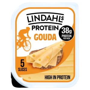 Lindahls Protein  Gouda Slices 125g*12