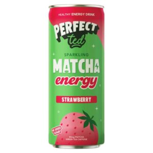 [PROMOTION - 20% Discount] PerfectTed Matcha Energy Drink - Strawberry 250ml*12 - (NSR-CASE)